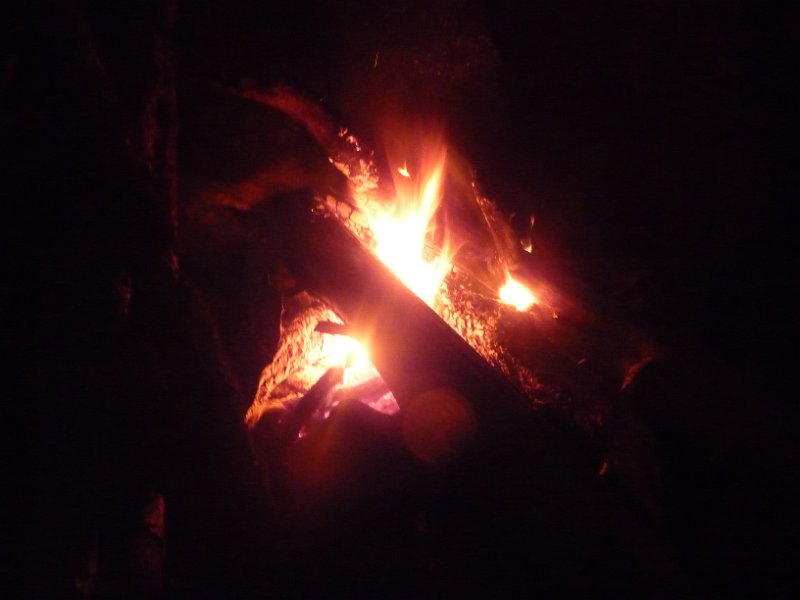 Un feu qui réchauffe